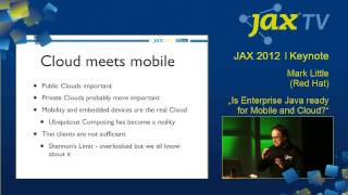 Celebrity Mark Little: "Is Enterprise Java ready for Mobile and Cloud?" Net Worth
