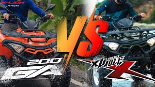 เทียบหมัดต่อหมัด! ATV X-WOLF 200 VS GA200