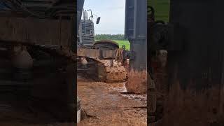 Hard ground piling spun pile D80cm