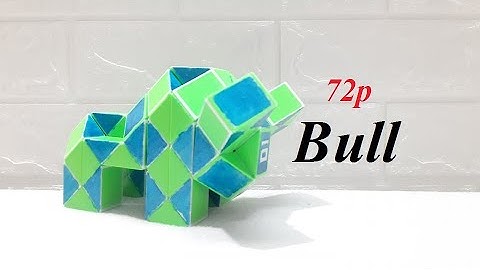 Magic Ruler Puzzle or Rubik Biến Thể 72 Pieces - Bull