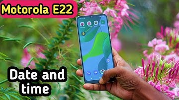 Auto Set Date And Time In Motorola E22, Motorola E22, Mein Date And Time Set Kaise Karen,