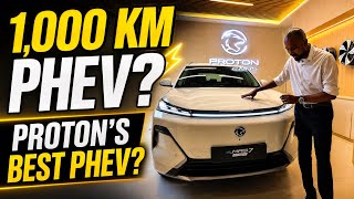 Better Than expected? PROTON e.MAS 7 PHEV Premium In Lithium White (Interior & Exterior) POV