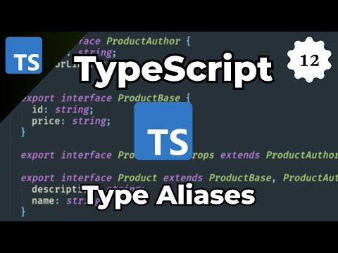 TypeScript Tutorial For Beginners 12 - Type Aliases