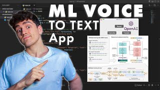 Building a Voice to Text App USING AI! [OpenAI Whisper] screenshot 5