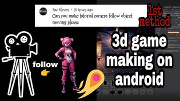 camera follow the object (method-1) | it