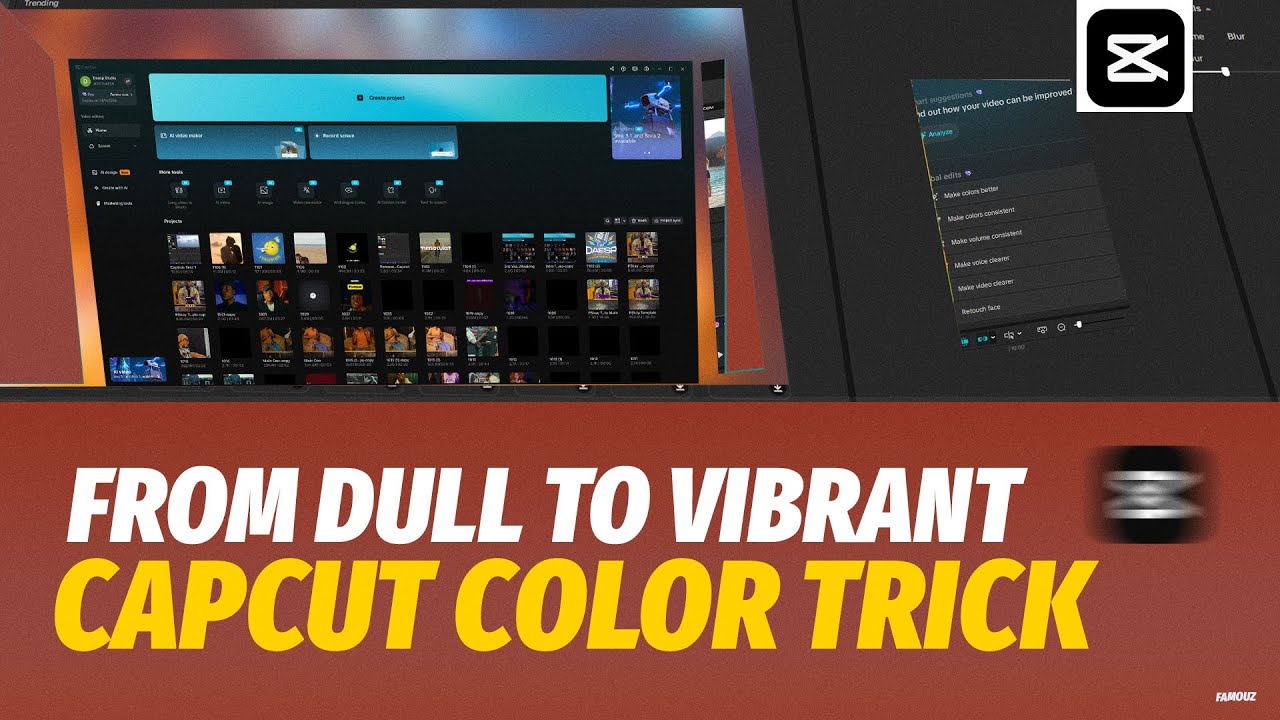 How to Make Your Video Look Colorful in CapCut | Add Light Leak Effects