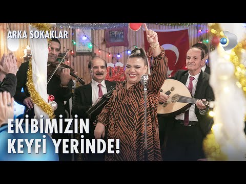 Ekip, yeni yıla Kibariye ile girdi! | Arka Sokaklar 657. Bölüm