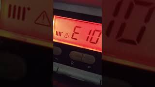 How to restore the pressure in the boiler error E10 Repressurise a Heating System Internal Key