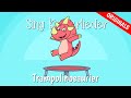 Trampolinosaurier - Kinderlieder zum Mitsingen | Bewegungslieder | JiMi FLuPP | Sing Kinderlieder