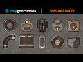 Использование собственных масок и штампов в Substance Painter