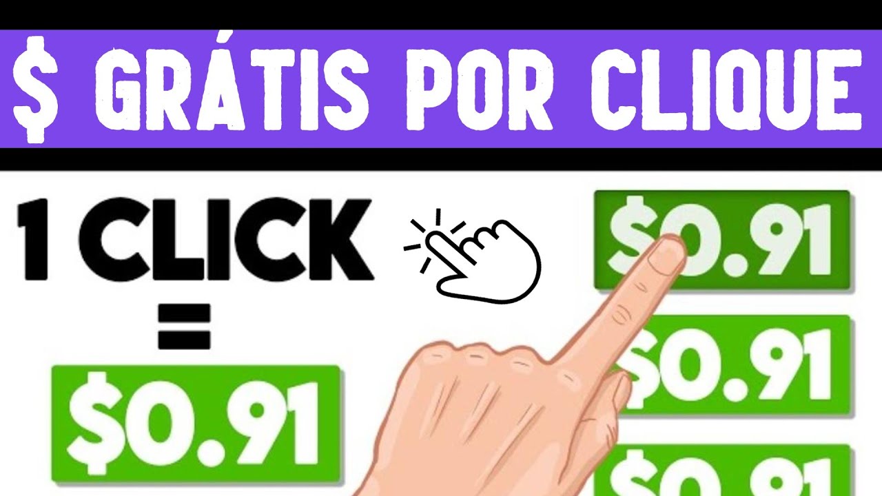 Seja pago para clicar em links ($ 0.91 por clique) | Ganhe dinheiro online GRÁTIS