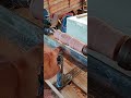Testando torno para tornear madeira veja como ficou