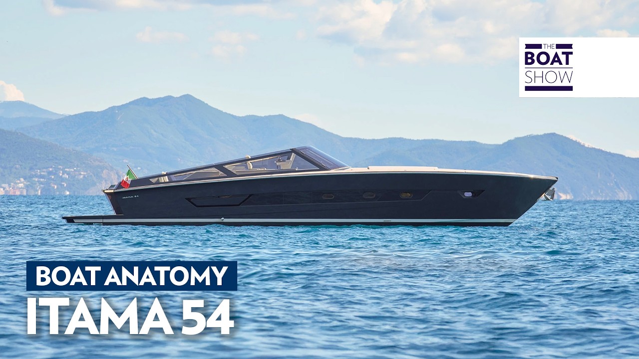 ⁣ITAMA 54 NEW - Boat Anatomy Open Yacht - The Boat Show