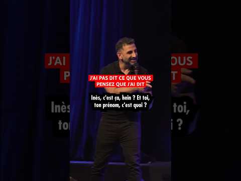 J’ai pas dit ce que vous pensez que j’ai dit
