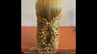 Прическа Анна.Плетение Прическа Анна.Плетение