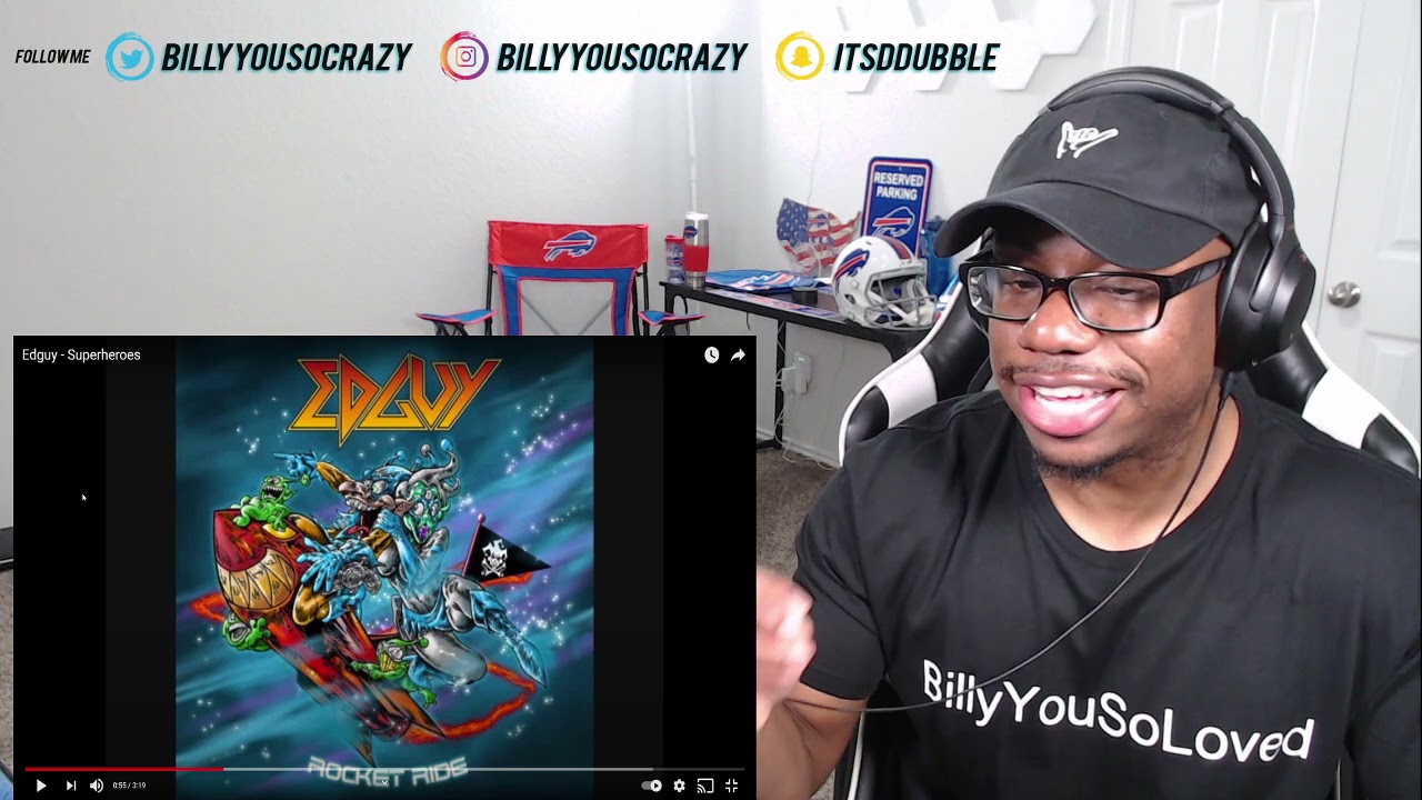 SUPRISNGLY GOOD | Edguy - Superheroes REACTION!