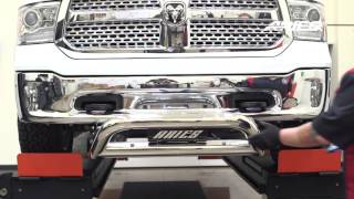ARIES Bull Bar Install 3in Bull Bar 35 5005 on Ram 1500