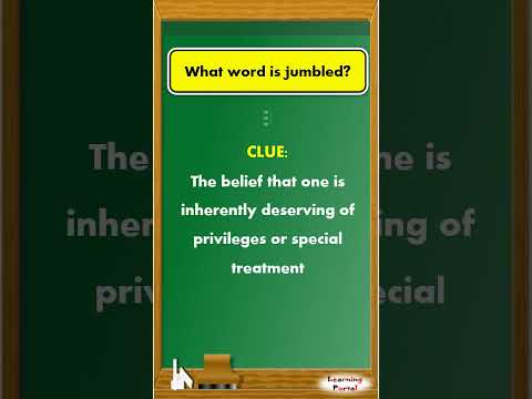 Jumbled Word 