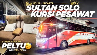 KURSI PESAWAT NYA GAK ADA OBAT‼️ Trip Report PO Raya Solo - Jakarta (Pulo Gadung)