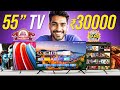 TOP 3🔥Best 55 Inch 4K TV India 2025🔥Best QLED TV 55 Inch In India 2025🔥Best TV Under 50000 In India