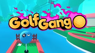 BALL GETS BIGGER EVERY HIT?! - Golf Gang (4-Player Demo Gameplay)