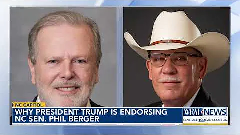 Why President Trump is endorsing North Carolina Senator Phil Berger