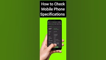How to Check Mobile Phone Specifications  | Android  | DevCheck | Tutorial