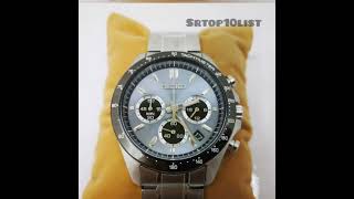 SEIKO Spirit SBTR027 Light Blue Stainless Chronograph Men`s Watch  #shorts #shortvideo #short #viral