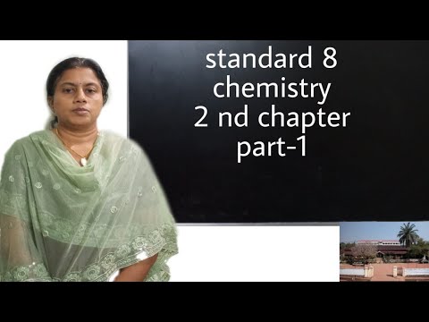 Standard8 chemistry second chapter part 1