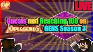 Unlocking more Quests and Reaching Level 100 on OPLegends GENS Season 3!