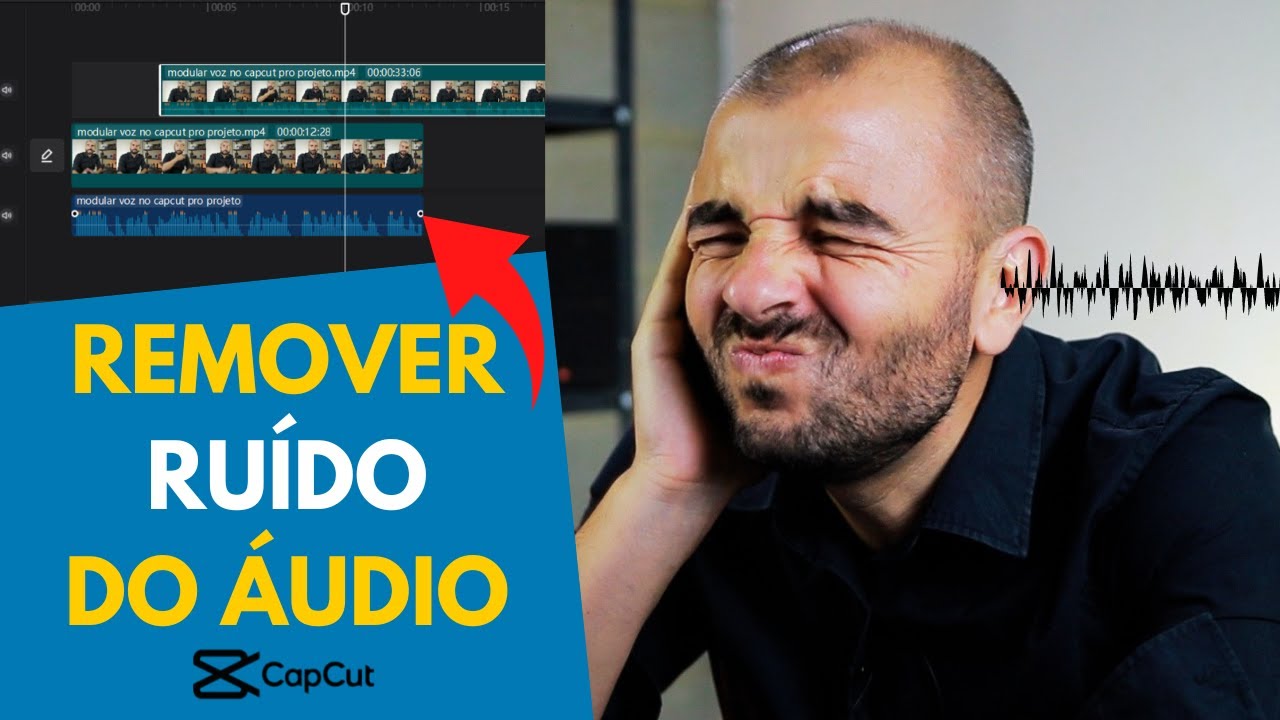 Veja como é fácil remover o ruído dos áudios pelo CapCut (Aplicativo Gratuito)CHUVA, CHIADO, AR COND