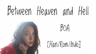 BoA ( 보아) - Between Heaven and Hell (OST Shark) Color Coded Lyrics [Han/Rom/Indo]