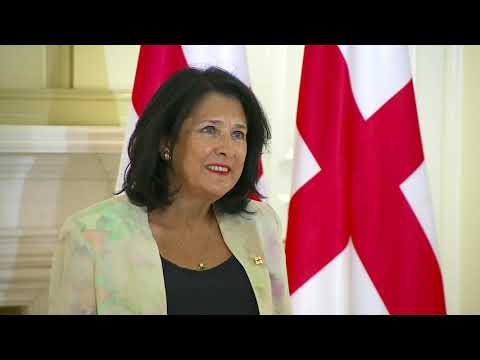 საქართველოს პრეზიდენტს ჩეხეთის ელჩმა რწმუნებათა სიგელები გადასცა
