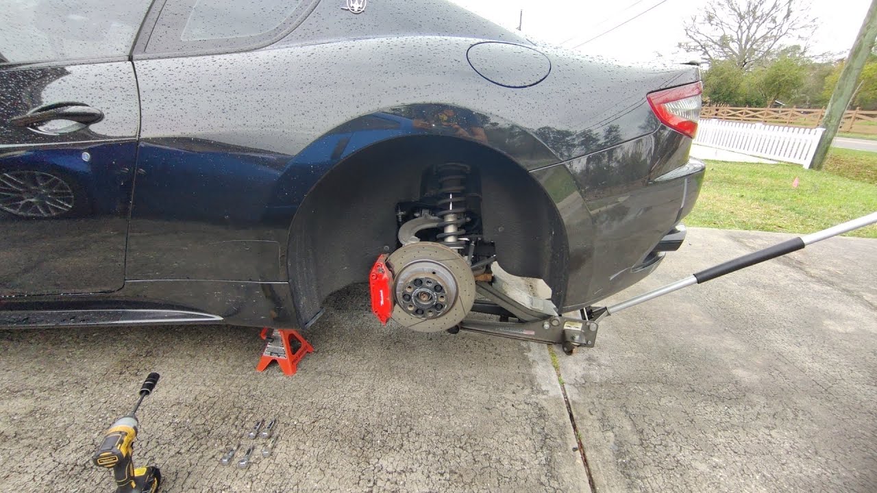Maserati Rear Wheel Alignment Maserati Granturismo wheels alignment gone wrong after a 2 months - YouTube