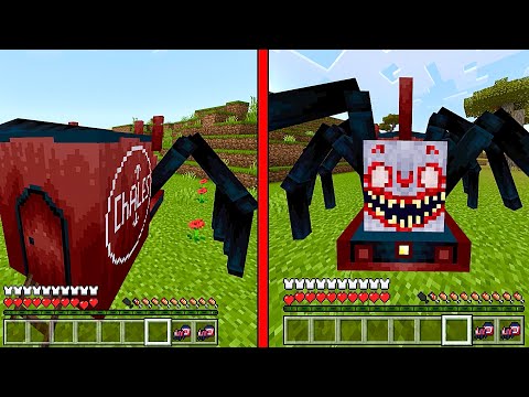 Играю За Чу Чу Чарльз В Майнкрафт Choo Choo Charles Minecraft