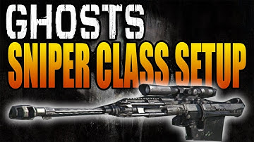 Ghosts Killer Class Setups: Beastly ACOG Sniper! (Call of Duty Ghost Best Multiplayer Classes)