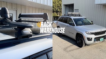 Thule Evo Flush Rail Complete Roof Rack - 2023 Jeep Grand Cherokee 4xe