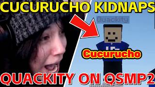QUACKITY (POV) GETS KIDNAPPED BY CUCURUCHO in A SKYBLOCK PRISON &amp; Replaces him on QSMP 2 Minecraft
