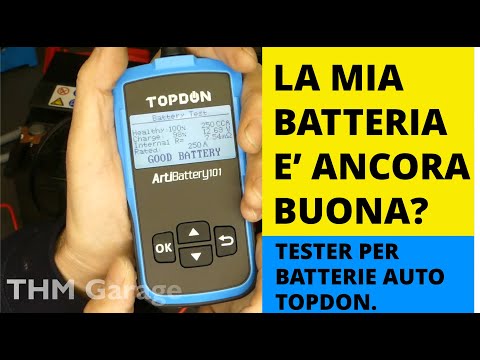 TESTER BATTERIA