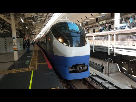 【ブルーオーシャンリバイバル】E657系K1編成 特急｢ときわ65号｣勝田行き 東京駅発着シーン