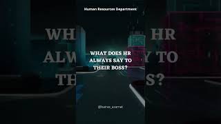 Human Resources department #hr #humor #work #job #career #humanresources #usa  #it #humancapital