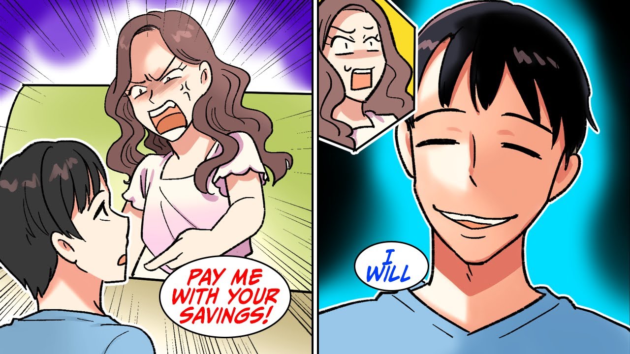 I helped a beautiful woman who was looking ill and she said she wanted to thank me [Manga Dub]