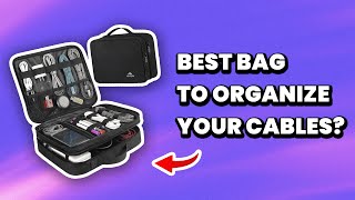 Can This Organizer Bag Tame Your Cable Chaos? | MATEIN Cable Organizer Review