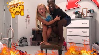 Me And Chatham Did The Floor Is Lava Challenge For ***$500 Cash***