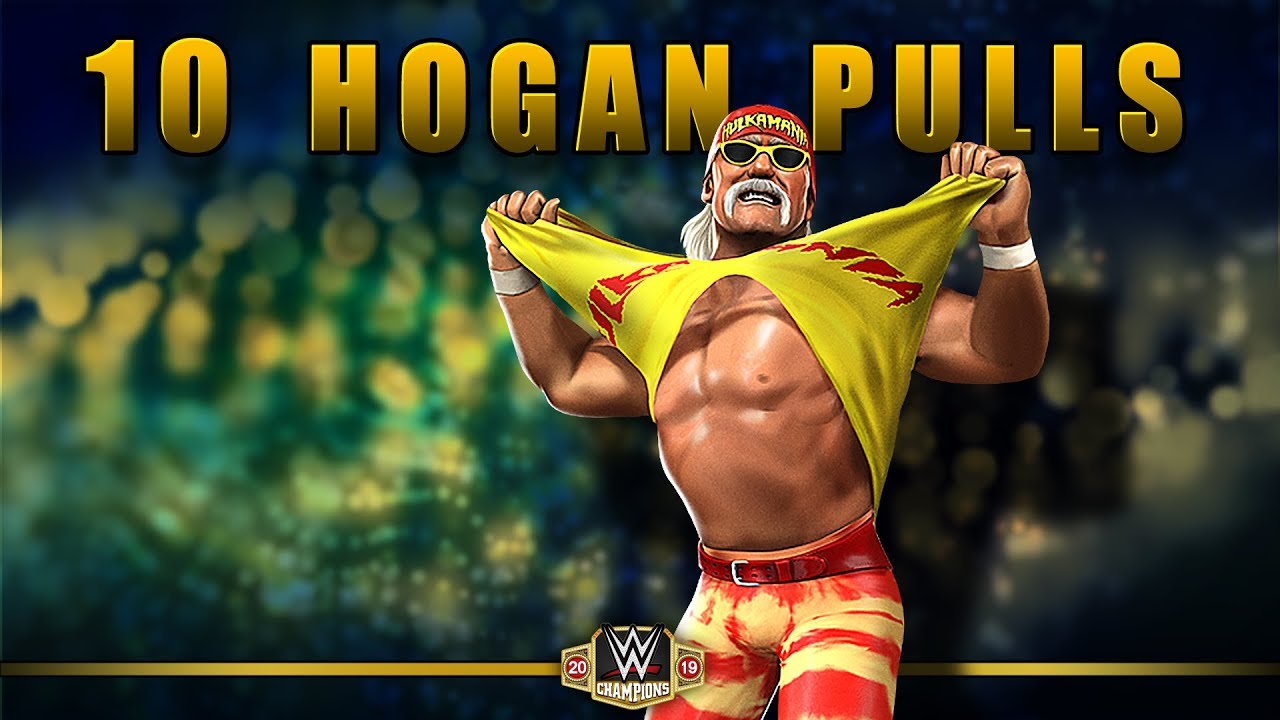 Wwe Champions 10 Pulls For Hulk Hogan Youtube - roblox hulk hogan 2 youtube