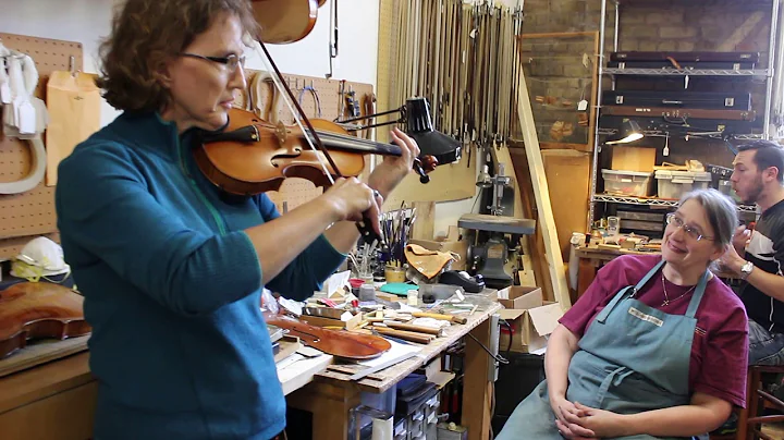 Jennifer Becker Fixing the Violin tone