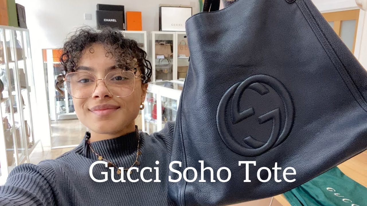 Gucci Monogram Vintage Tote Bag