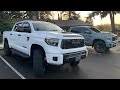 Is this the PERFECT Toyota Tundra TRD Pro build? Super White and Lunar Rock...