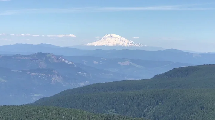 View from Sherrard Point, Larch Mountain, Oregon