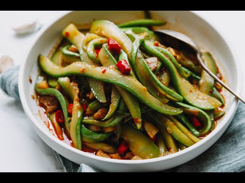 Chinese Zucchini Stir Fry